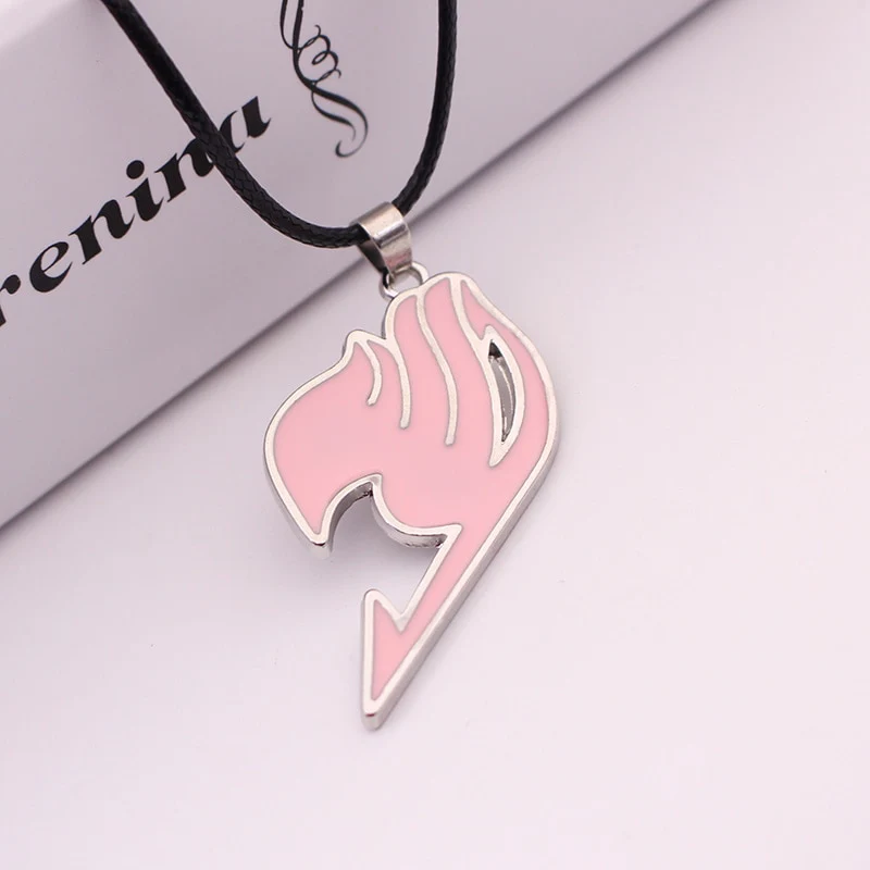 Fairy Tail Pendants Necklaces Anime Cosplay Necklace Different Colors Metal Choker Jewelry - Image 3