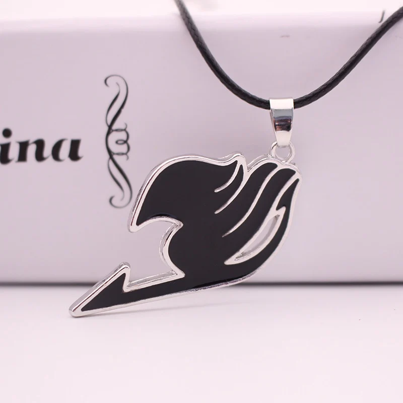 Fairy Tail Pendants Necklaces Anime Cosplay Necklace Different Colors Metal Choker Jewelry - Image 5