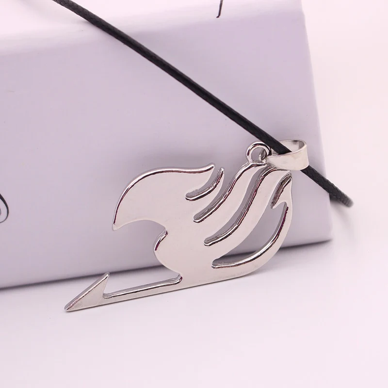 Fairy Tail Pendants Necklaces Anime Cosplay Necklace Different Colors Metal Choker Jewelry - Image 6