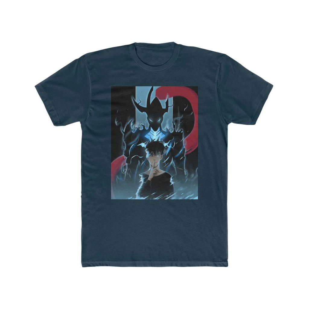 Igris and Sung Jin-Woo Shuuu Crew T-Shirt - Image 10