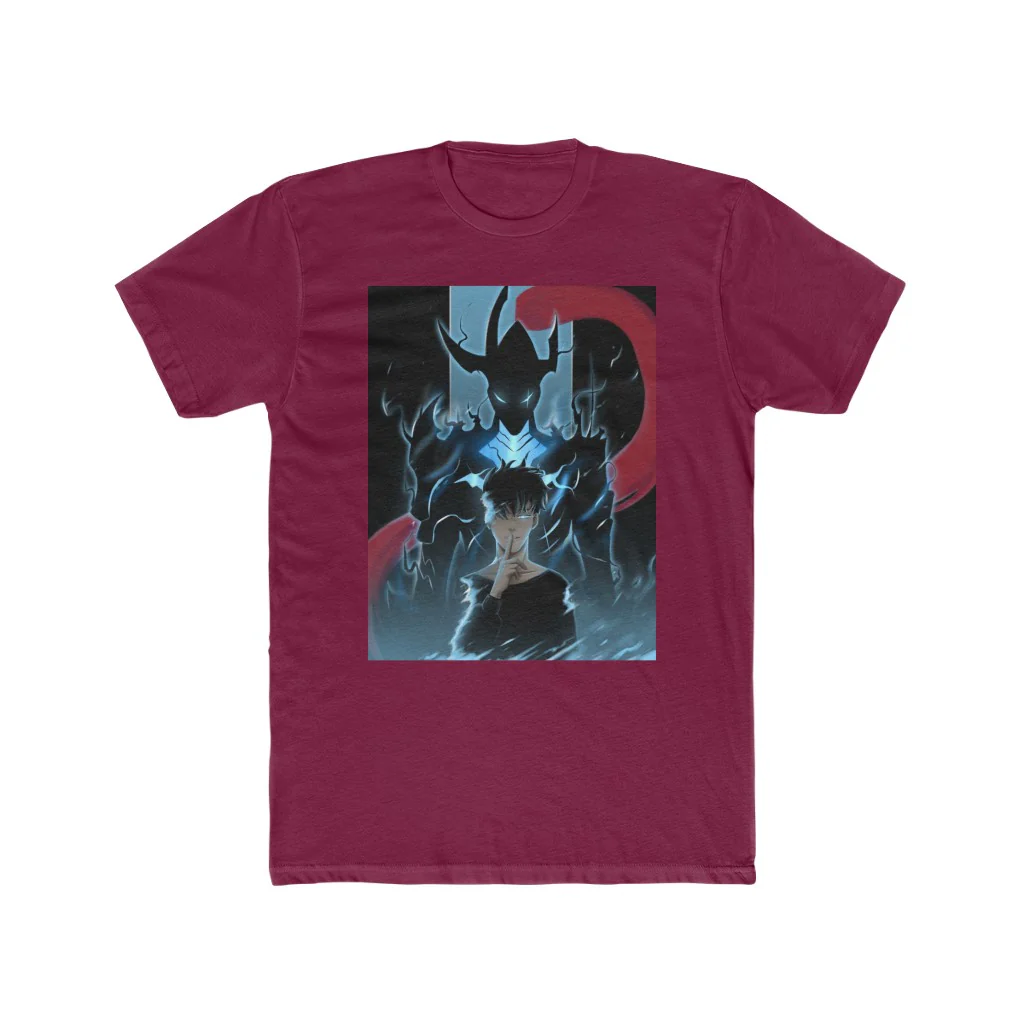 Igris and Sung Jin-Woo Shuuu Crew T-Shirt - Image 12