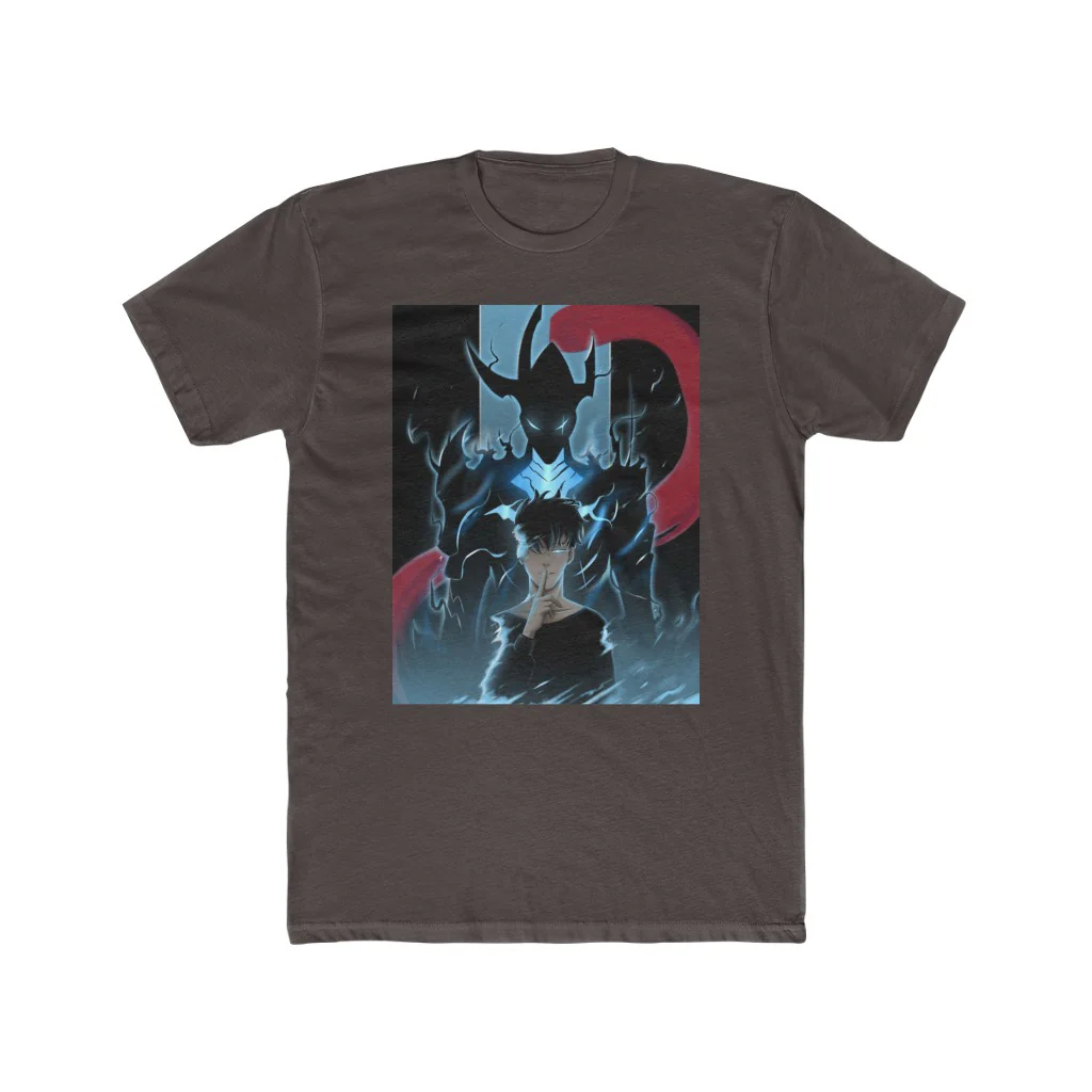 Igris and Sung Jin-Woo Shuuu Crew T-Shirt - Image 4