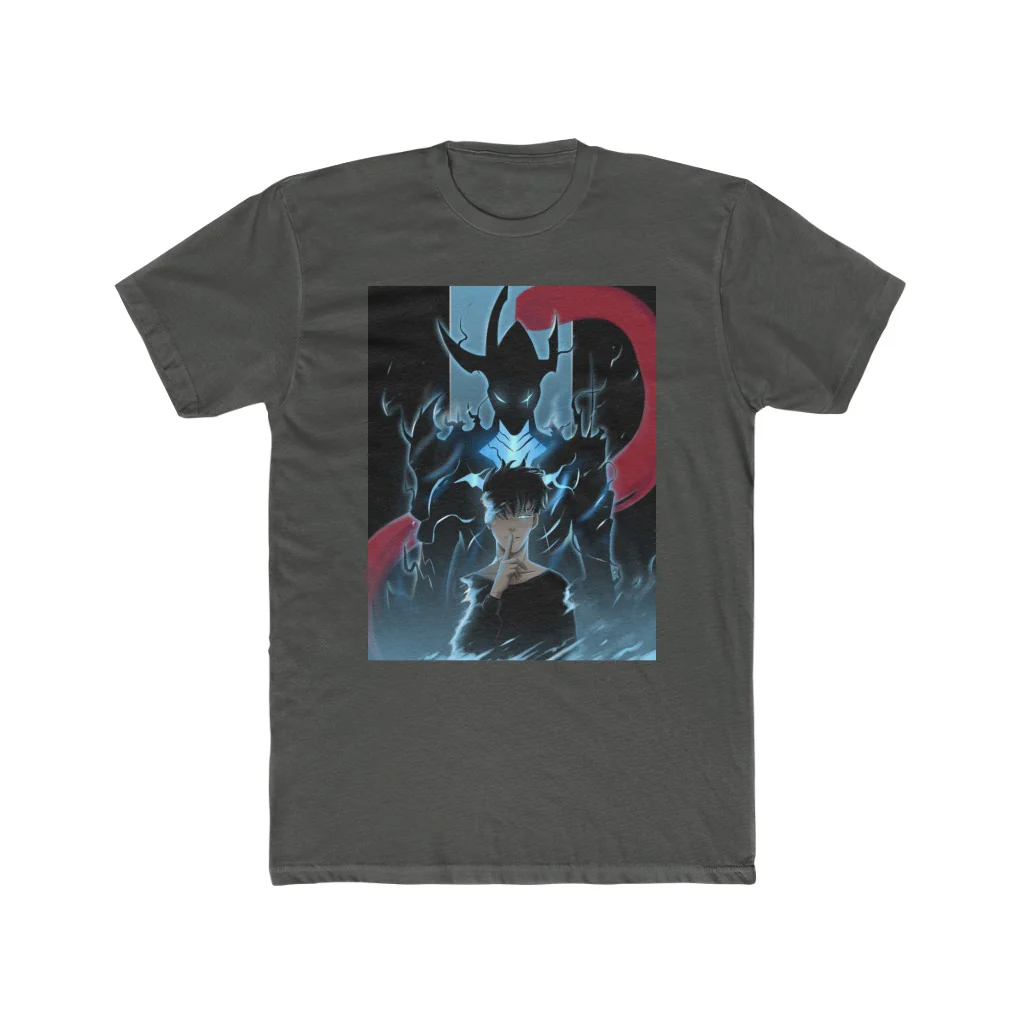 Igris and Sung Jin-Woo Shuuu Crew T-Shirt - Image 5