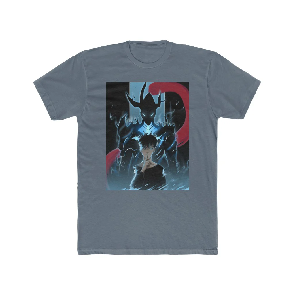 Igris and Sung Jin-Woo Shuuu Crew T-Shirt - Image 6