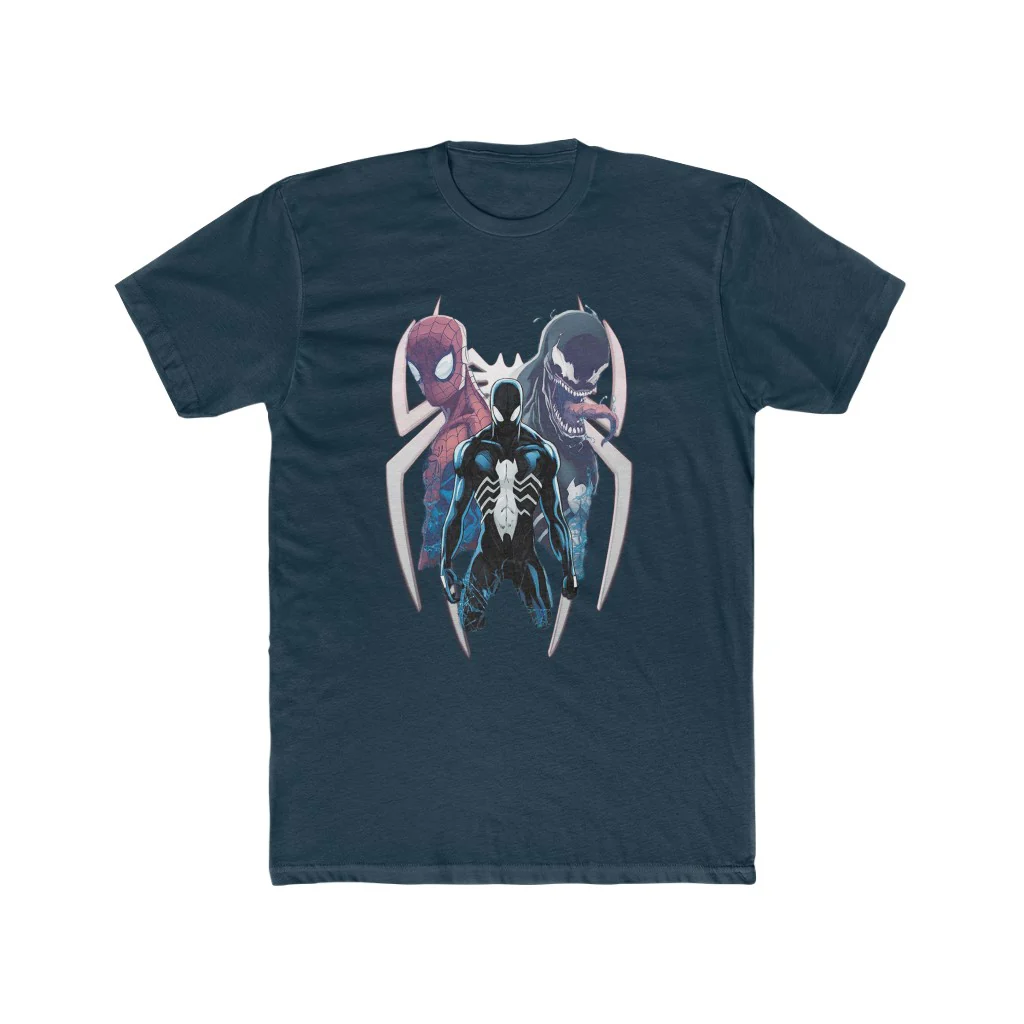 Spider-Man and Venom Crew T-Shirt - Image 10