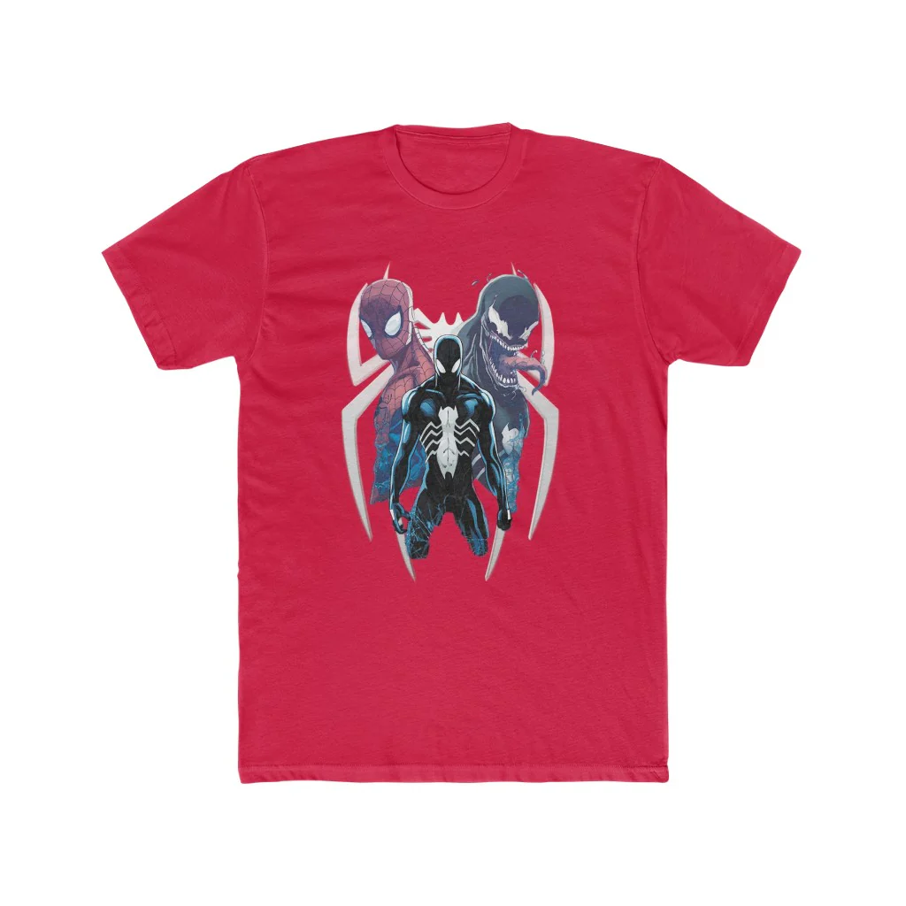 Spider-Man and Venom Crew T-Shirt - Image 13