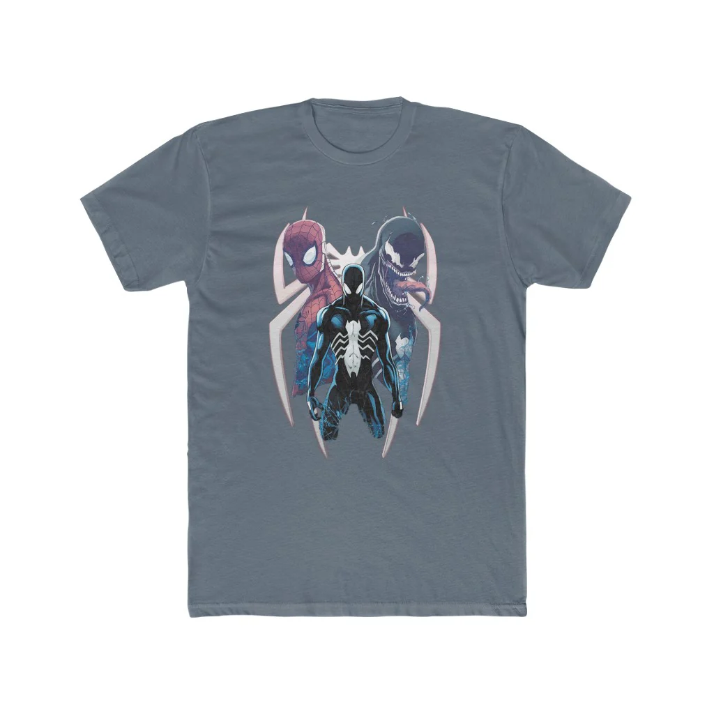 Spider-Man and Venom Crew T-Shirt - Image 6
