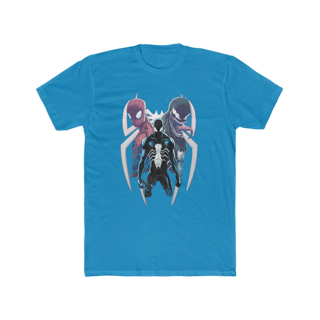 Spider-Man and Venom Crew T-Shirt - Image 7