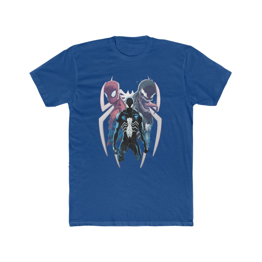 Spider-Man and Venom Crew T-Shirt - Image 9