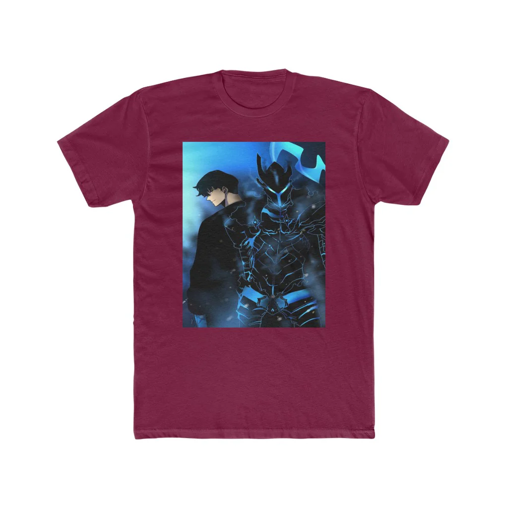 Sung Jin-Woo and Igris Crew T-Shirt - Image 12