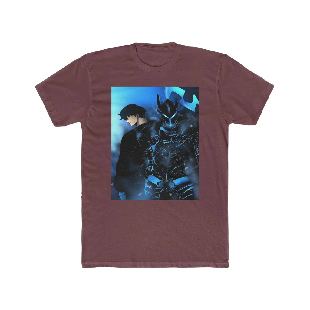 Sung Jin-Woo and Igris Crew T-Shirt - Image 14