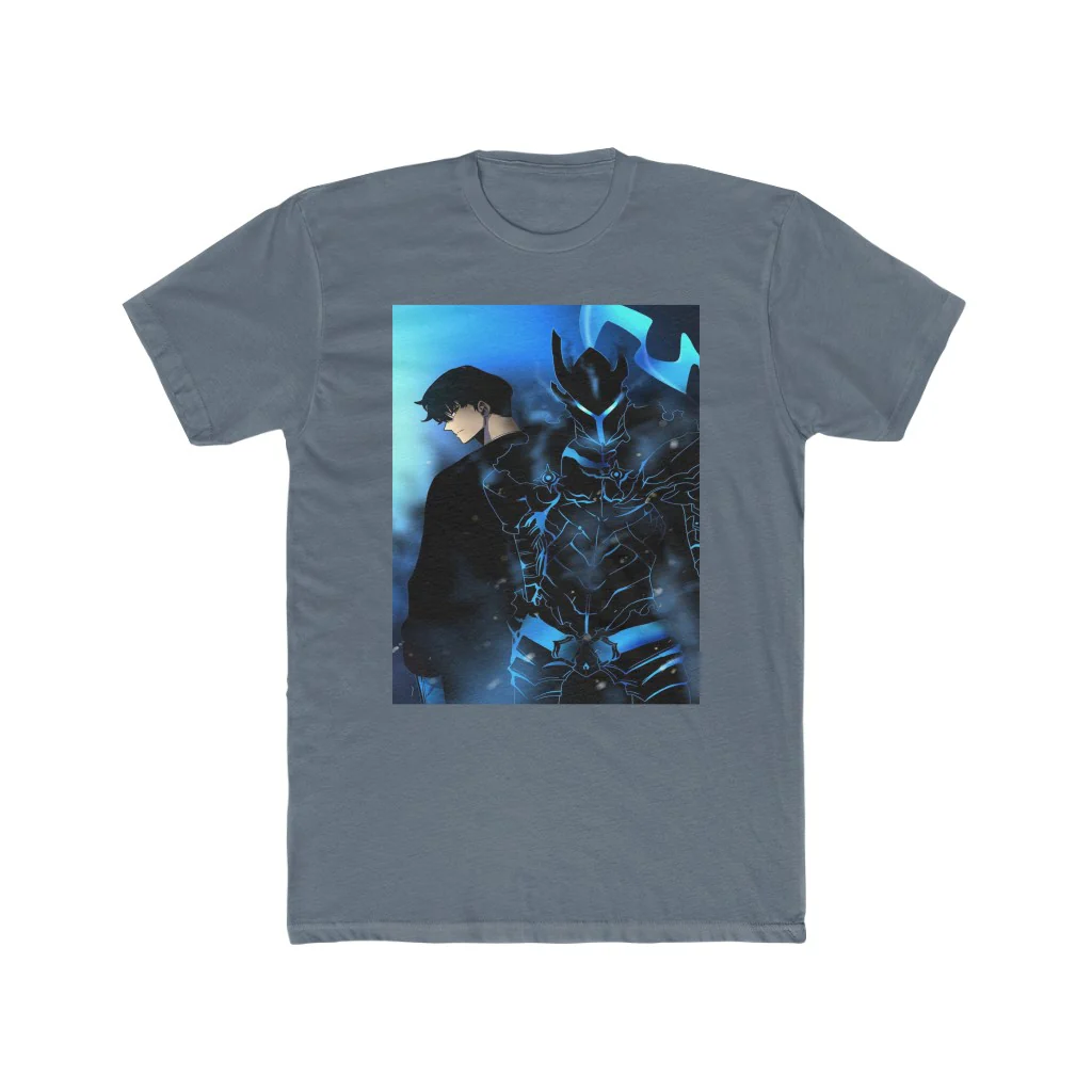 Sung Jin-Woo and Igris Crew T-Shirt - Image 6
