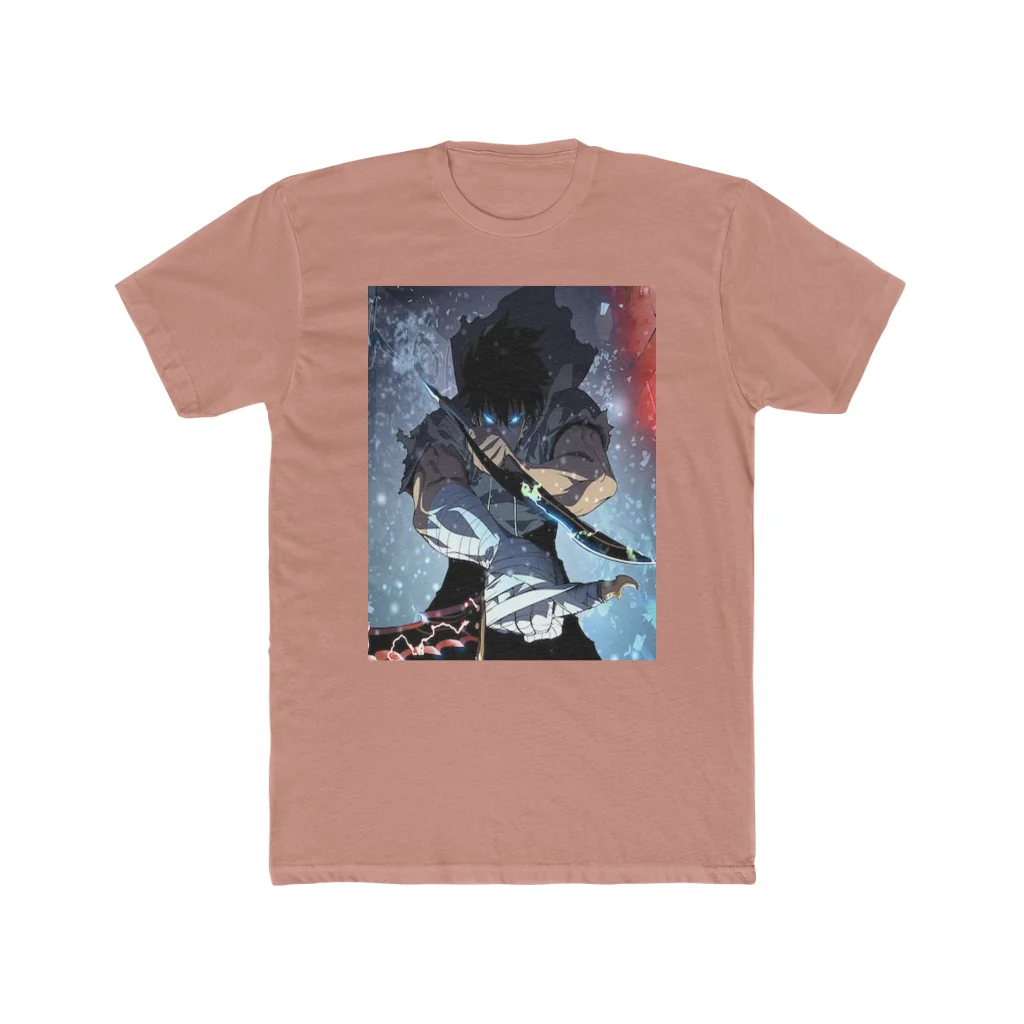 Sung Jin-Woo Solo Leveling Crew T-Shirt - Image 3