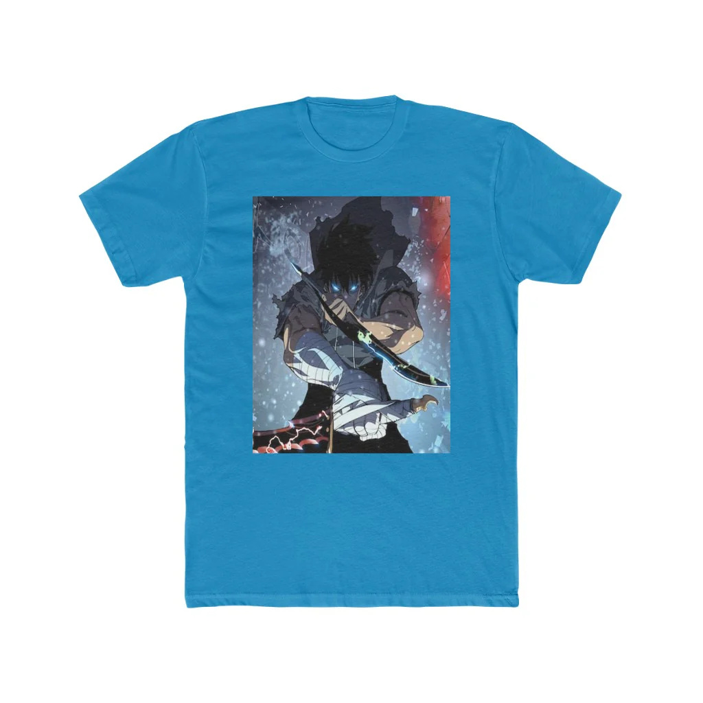 Sung Jin-Woo Solo Leveling Crew T-Shirt - Image 7